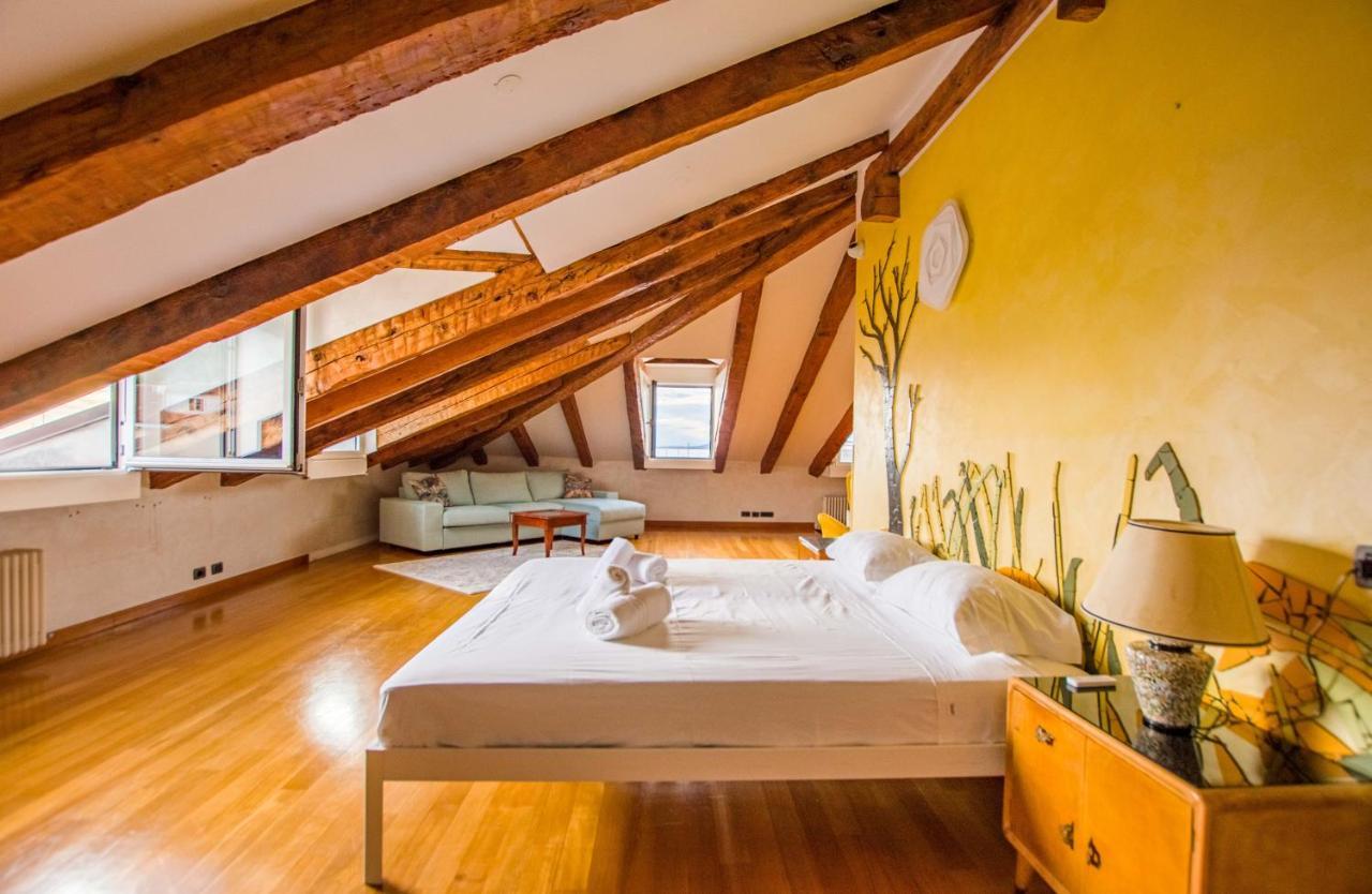 Ferienwohnung Panorama Loft Triest Exterior foto