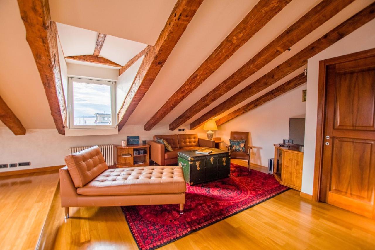 Ferienwohnung Panorama Loft Triest Exterior foto