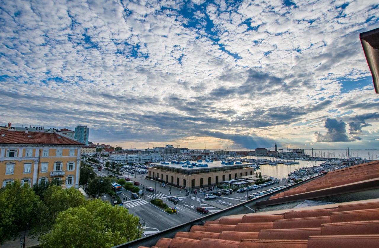 Ferienwohnung Panorama Loft Triest Exterior foto
